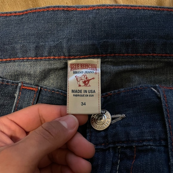 Mens true religion jeans size 34 - Picture 6 of 6